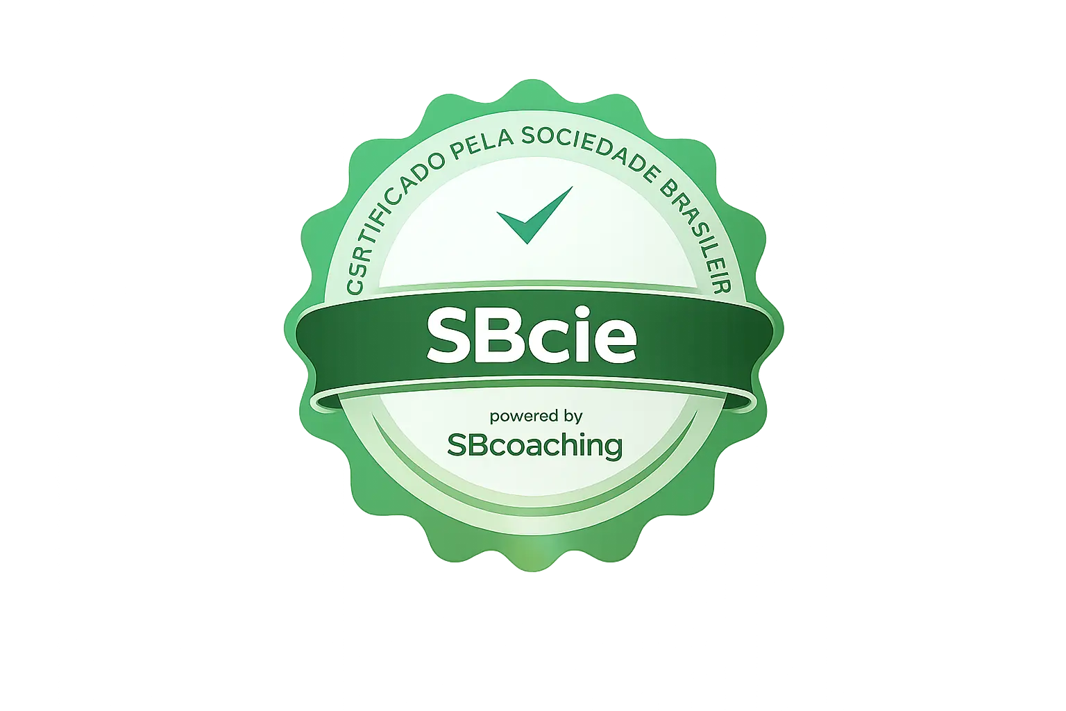 Selo de certificação SBcie, Sociedade Brasileira de Coaching